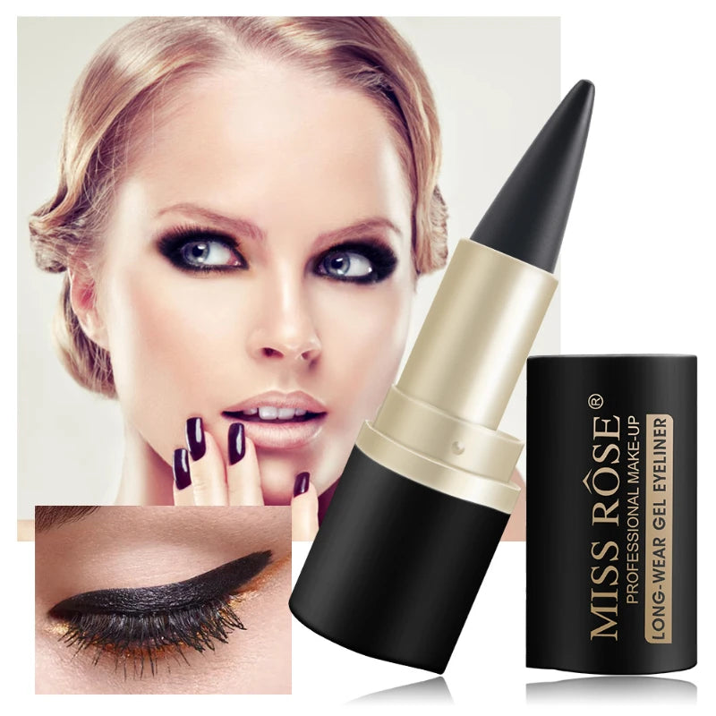 Matte Waterproof Smudge-Proof Kajal Eyeliner Balm - 10