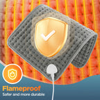 Electric Heating Pad for Back Pain and Muscle Relief
