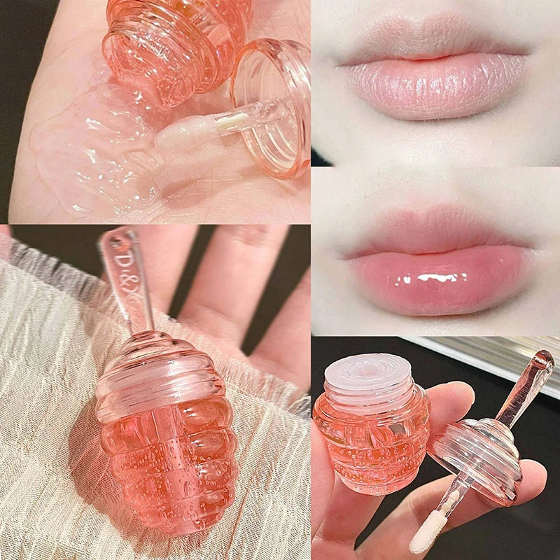 Hydrating Honey Pot Lip Oil for Soft Plump Lips