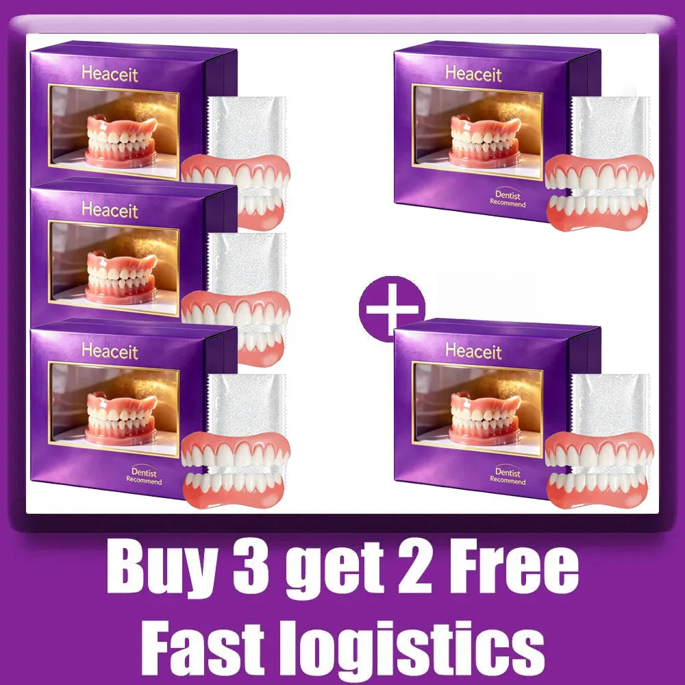 Adjustable Silicone Cosmetic Dentures for Instant Smile - 7