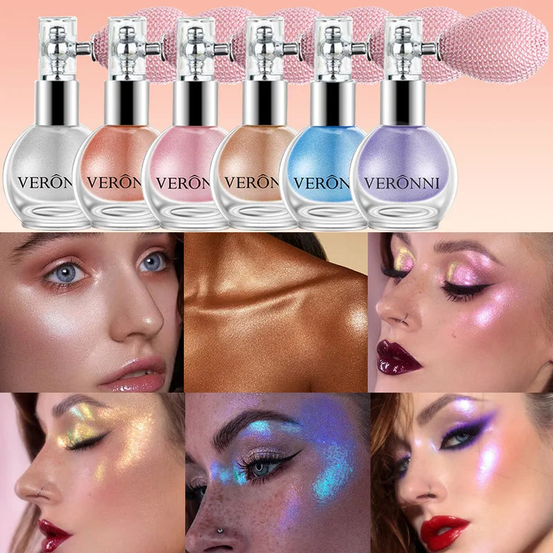 Shimmer Highlighter Spray for Body and Face