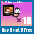 Instant Snap-On Cosmetic Dentures with Storage Case