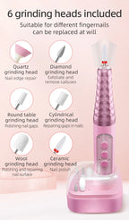 Portable Cordless Electric Nail Drill Kit