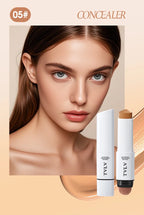 Double-Ended Face Concealer with Built-in Blending Brush