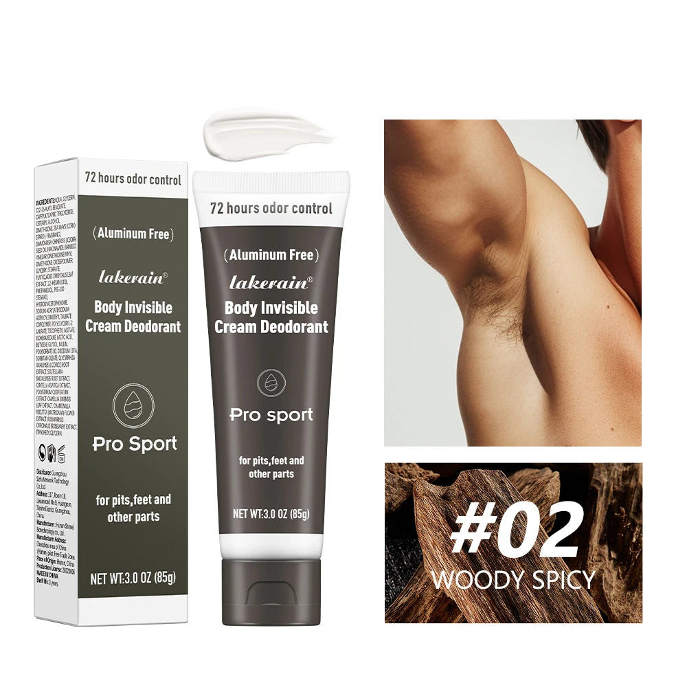 All-Day Invisible Body Deodorant Cream