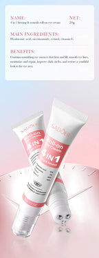 Retinol Anti-Aging Roll-On Eye Cream for Dark Circles