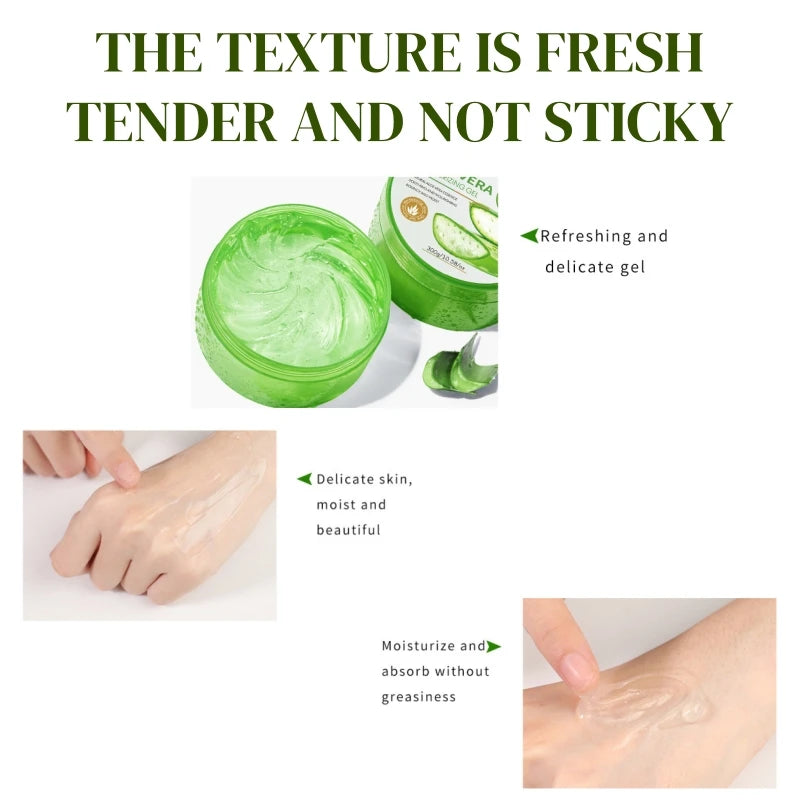 Soothing Aloe Vera Hydrating Face and Body Gel - 5