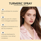 Brightening Kojic Acid and Turmeric Exfoliating Facial Spray