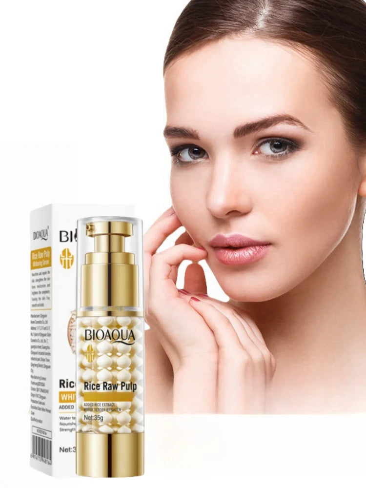 Brightening Rice Facial Essence Serum - 7