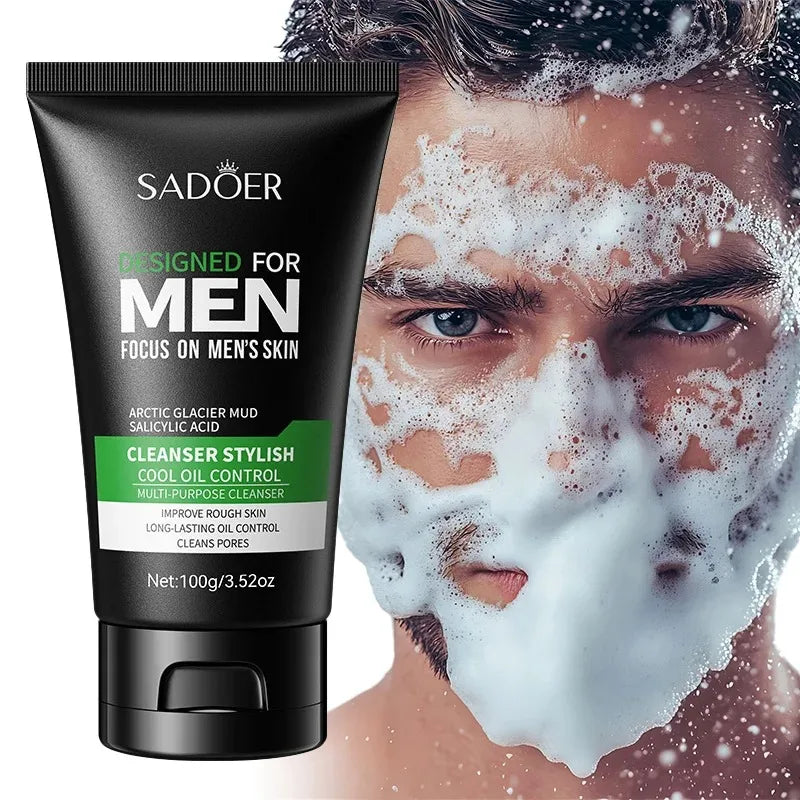 Oil Control Facial Cleanser for Men