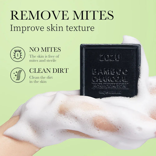 Bamboo Charcoal Deep Cleansing Bar Soap