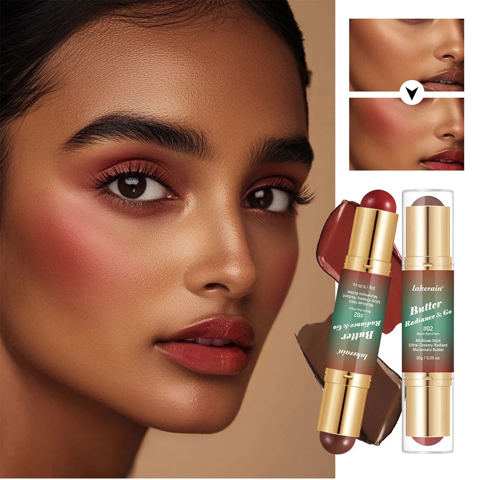 Dual-Ended Cream Bronzer and Blush Stick