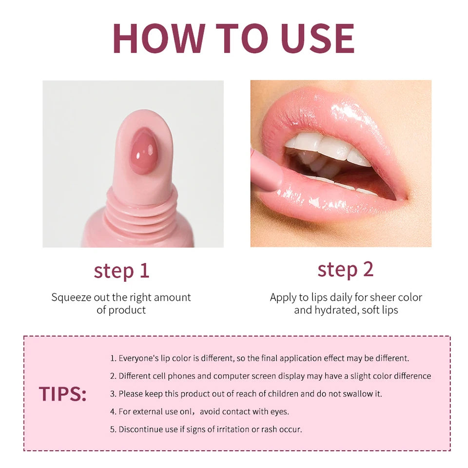 Hydrating Peptide Lip Tint for Soft and Plump Lips
