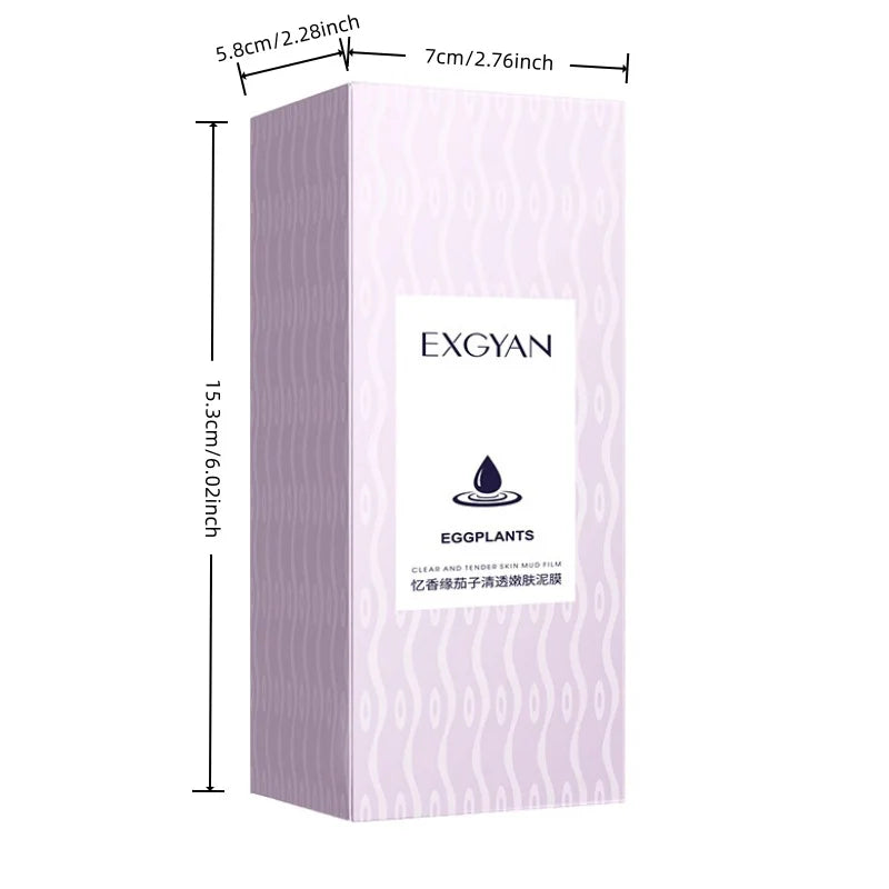 Eggplant Pore Cleansing Mud Mask Set - 12