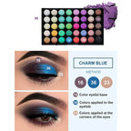 Multi-Finish Waterproof Eyeshadow Palette