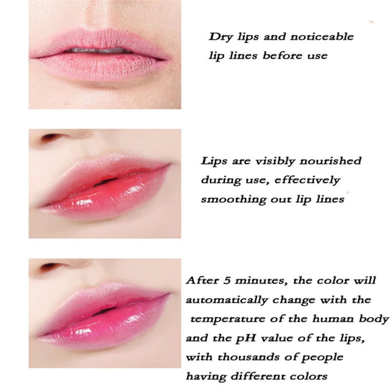 Color Changing Aloe Vera Moisturizing Lip Balm Set - 7