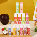 12-Piece Fruity Moisturizing Lip Balm Set for Dry Lips