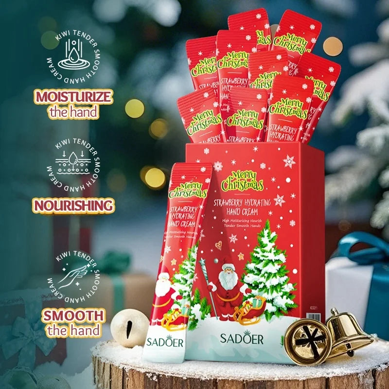 Hydrating Strawberry Hand Cream Set - 5