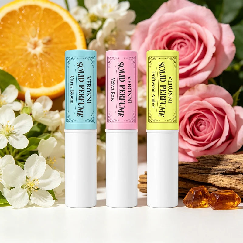Portable Solid Perfume Balm Set for Long Lasting Fragrance