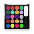 22-Color UV Glow Neon Face and Body Paint Palette