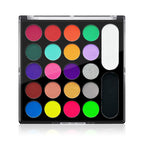 22-Color Professional Neon Face and Body Paint Palette