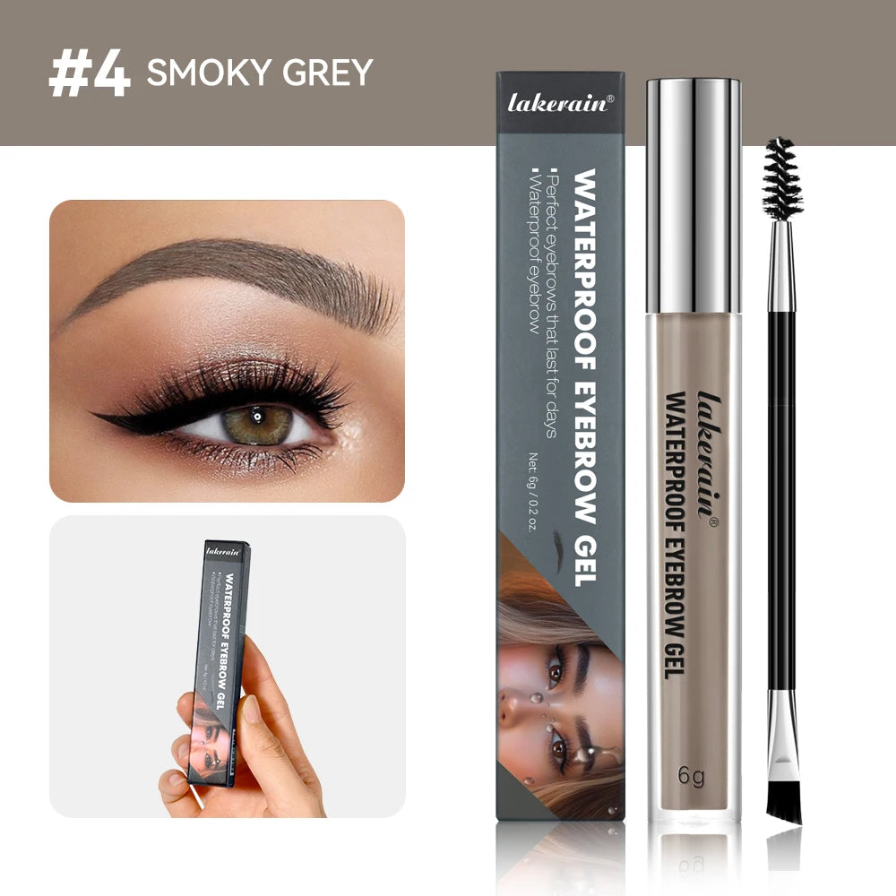 Waterproof Eyebrow Gel Set for Natural Long-Lasting Brows