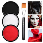 Professional Water-Based Face and Body Paint Set