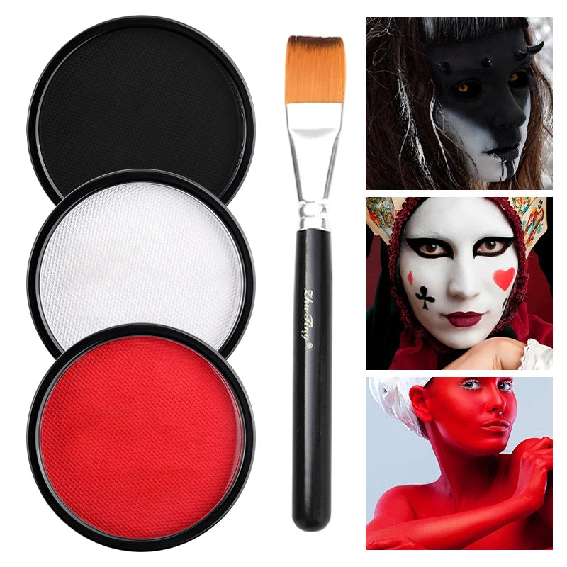Professional Water-Based Face and Body Paint Set