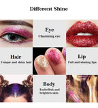 35-Color Professional Shimmer & Glitter Eyeshadow Palette