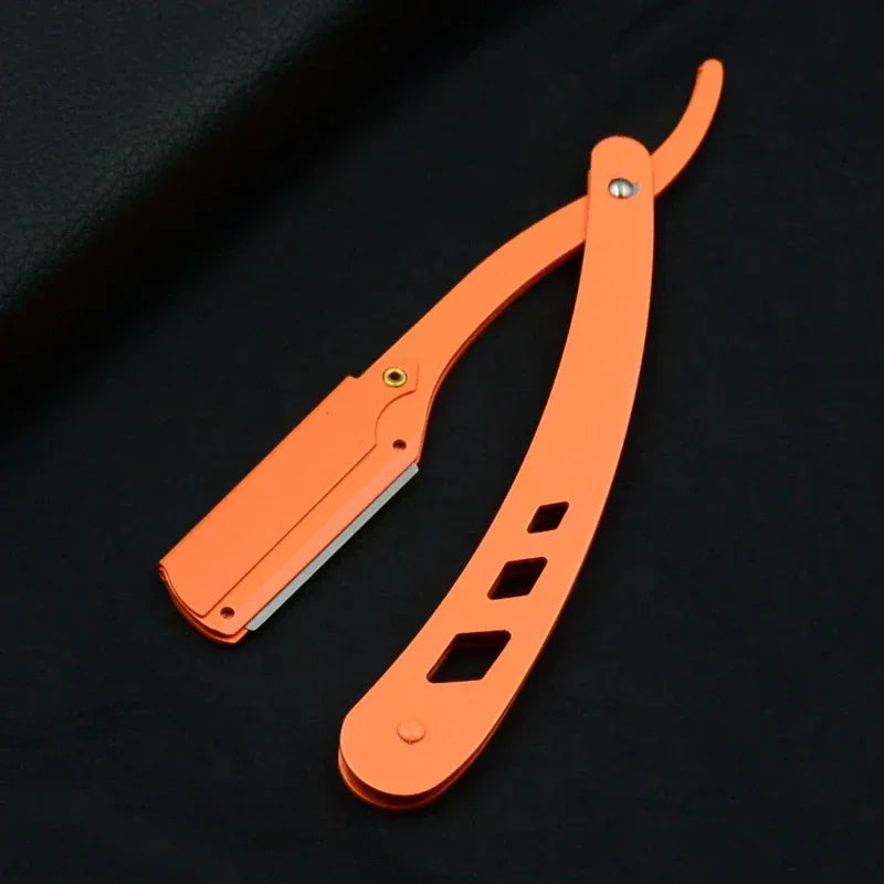 Professional Folding Straight Edge Barber Razor - 23