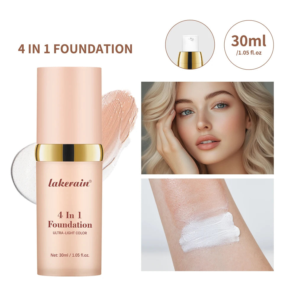 4-in-1 Color Changing Moisturizing Foundation with SPF 30