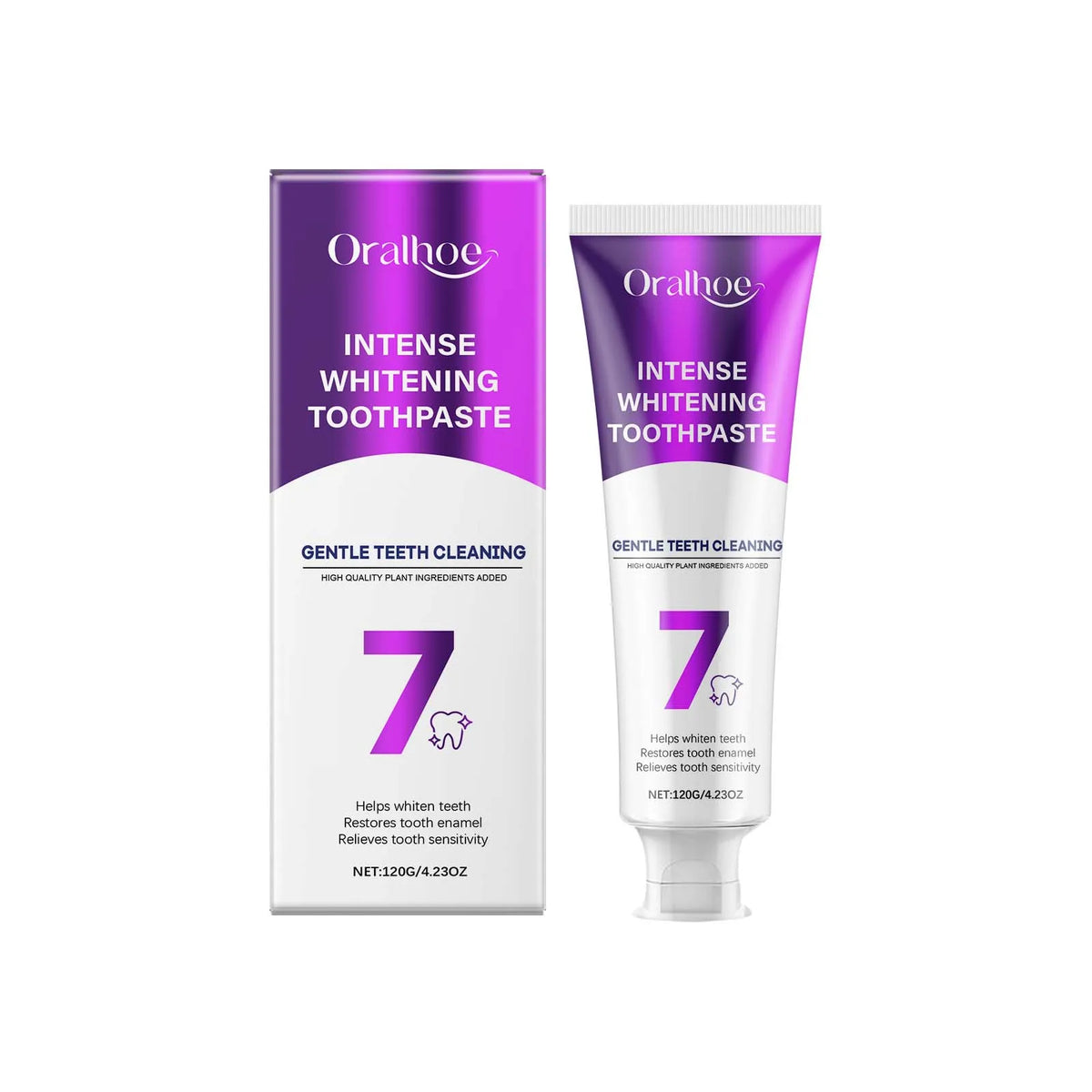 Intense Teeth Whitening and Stain Removal Toothpaste