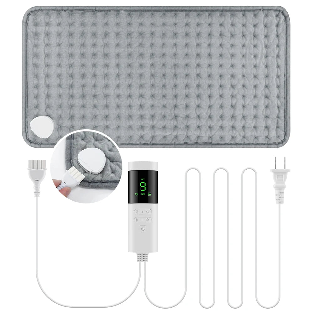Electric Heating Pad for Back and Muscle Pain Relief