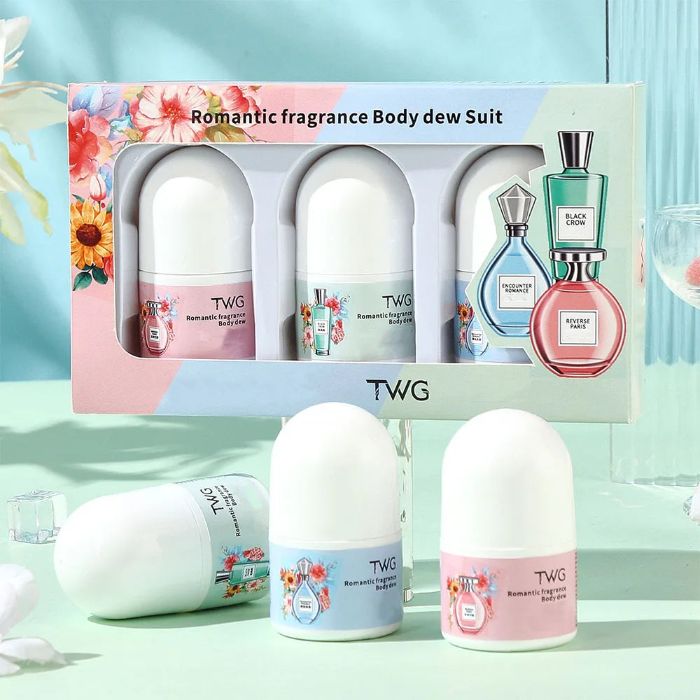 Portable Solid Perfume Stick Set for Daily Refreshment