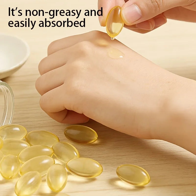 Vitamin C and E Facial Serum Capsules for Radiant Skin