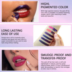 Long-Lasting Peel-Off Matte Liquid Lipstick