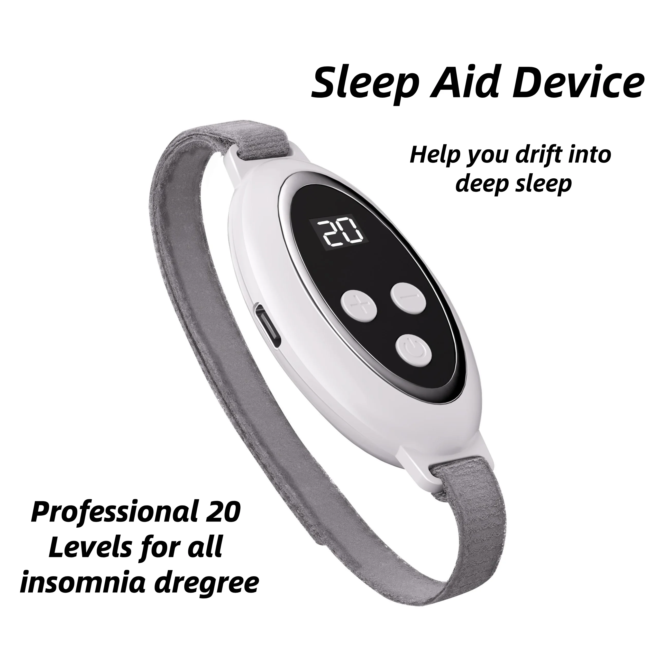 Microcurrent Handheld Sleep Aid Device - 1