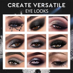 9-Color Smoky Matte and Shimmer Eyeshadow Palette