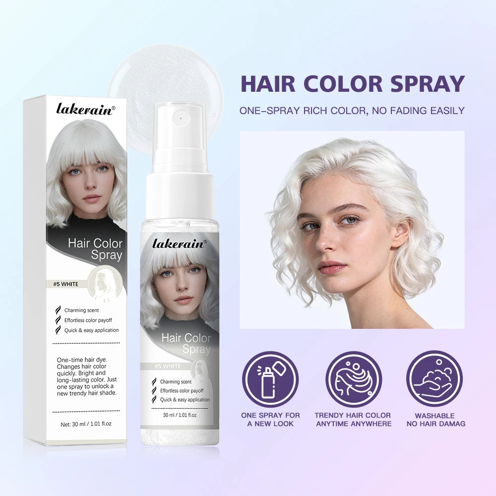 Temporary Washable Hair Color Spray - 7