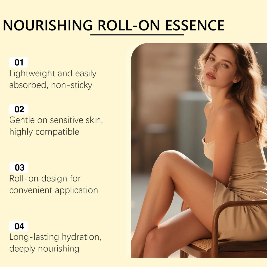 Soothing Roll-On Oil for Post-Hair Removal Skin Care