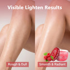 Raspberry Vanilla Sugar Body Scrub for Smooth Exfoliated Skin