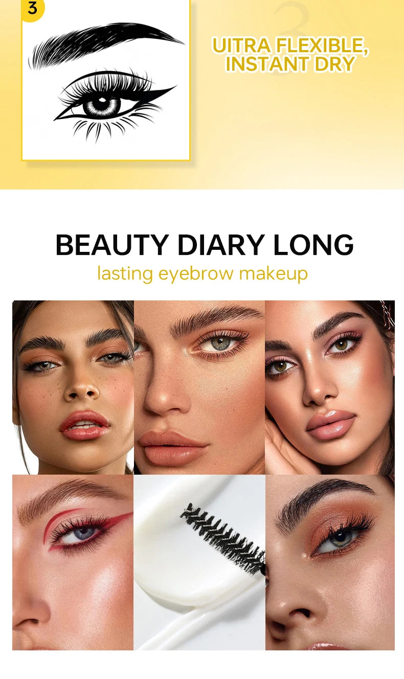 Waterproof Long-Lasting Eyebrow Sculpting Gel