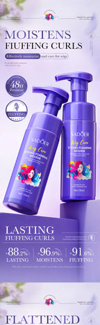 Volumizing Hair Styling Mousse for Natural Hold and Shine