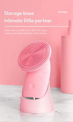 Electric Sonic Facial Cleansing Brush for Radiant Skin