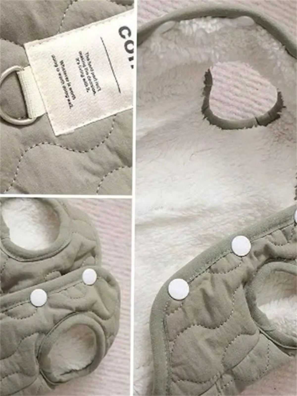 Insulated Winter Vest for Small and Medium Dogs