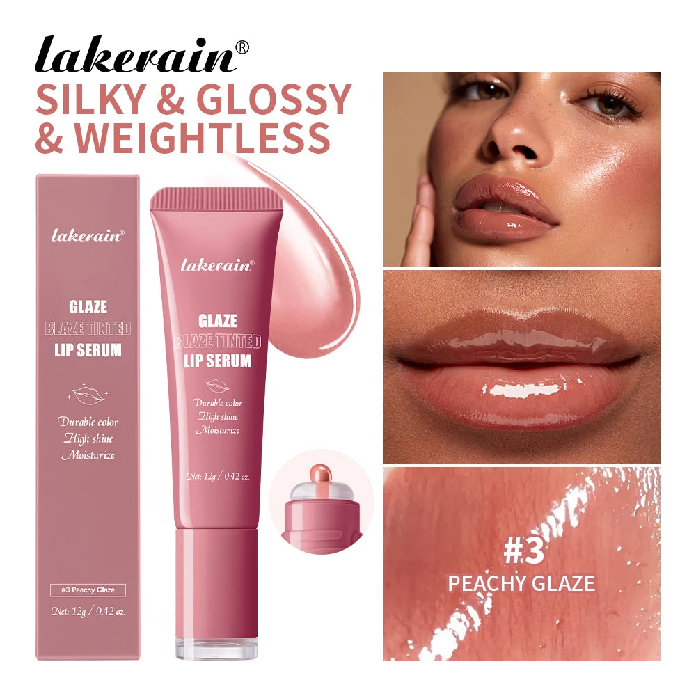 Hydrating Tinted Lip Serum for Plump and Shiny Lips