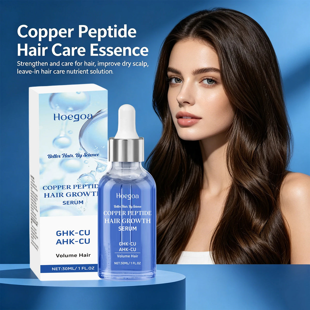 Copper Peptide Revitalizing Hair Growth Serum