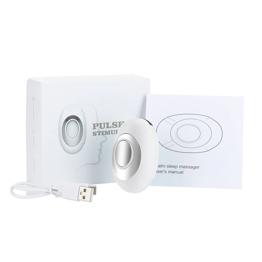 Handheld Micro-Current Sleep Aid Device for Anxiety and Stress