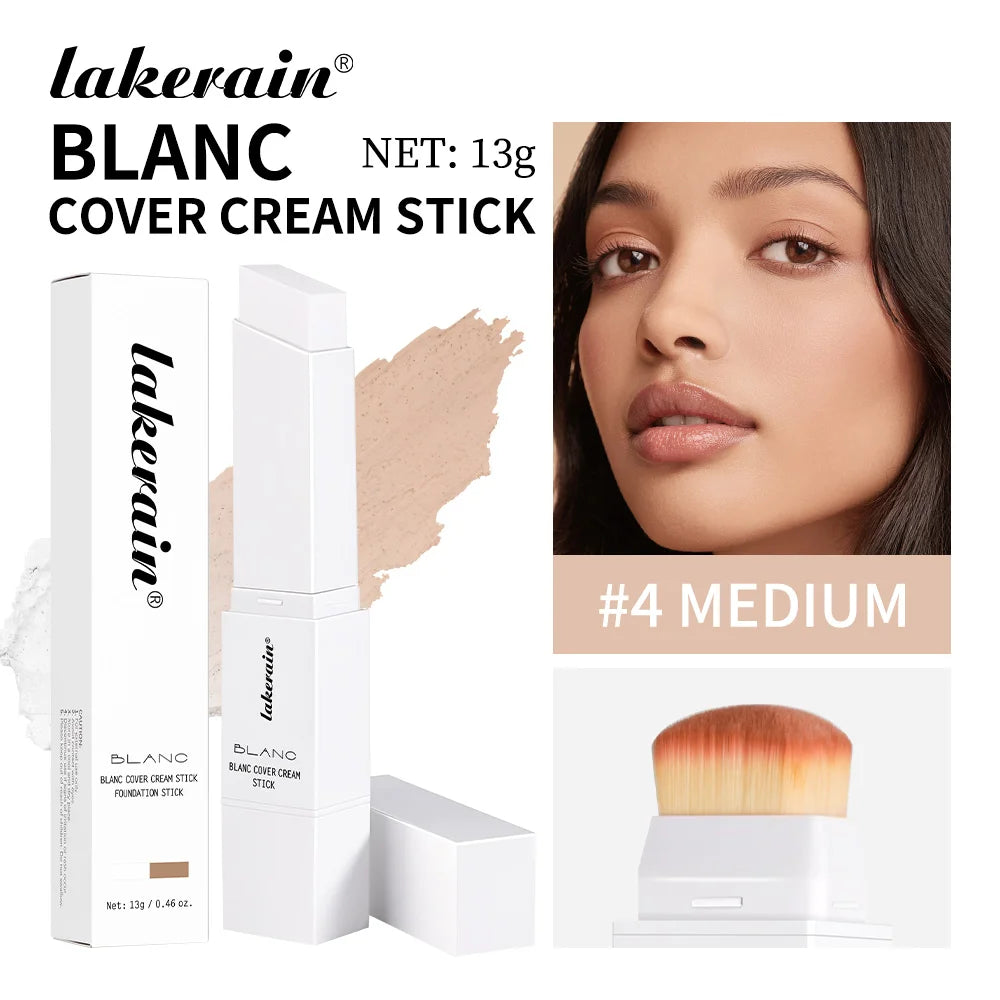 Color-Changing Foundation Stick with Built-in Blending Brush - 24