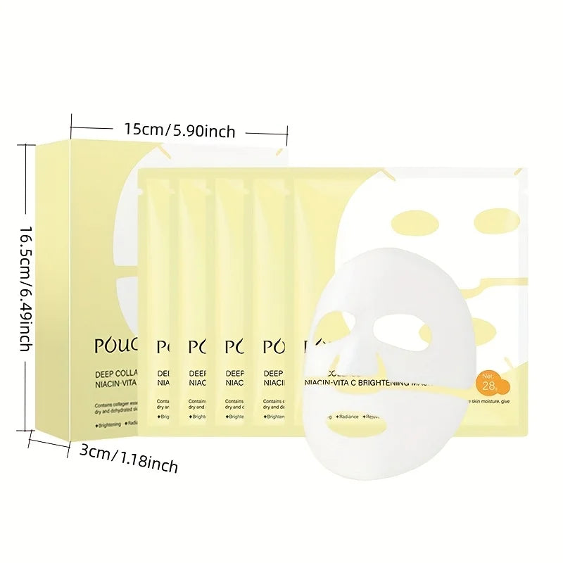 Collagen and Vitamin C Brightening Face Mask